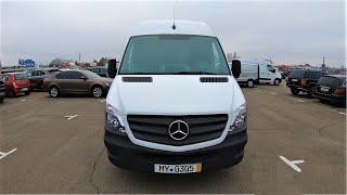 Mercedes-Benz Sprinter 2017 габариты грузового отсека обзор