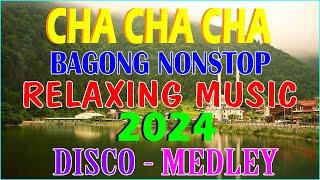 RELAX CHA CHA MEDLEY 2024 - NONSTOP TAGALOG LOVE SONGS CHA CHA HATAW 2024 BEST MIX DISCO CHA CHA NA