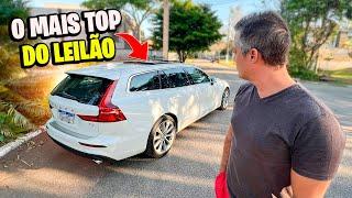 FINALMENTE DESCOBRI COMO ESSE CARRO QUE VEIO DO LEILÃO DIRIGE SOZINHO *VOLVO vs TESLA*