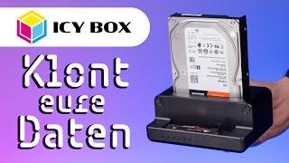 Klonen auf Knopfdruck ICY BOX Sata & M.2 Klonstation - Vorstellung & Tipps