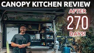 WHAT WE WOULD CHANGE Canopy Kitchen Review after 9 months on the road