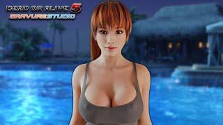 Kasumi dances like shes never danced before 4k Dead or Alive Gravure Studio mods