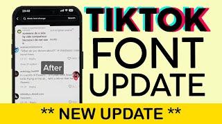 Tiktok Introduces New Font On the App  Do You Like it? 2023