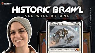 Artifact Beat Down  Ghalma the Shaper  Historic Brawl  MTG Arena