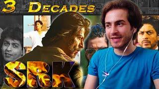 3 decades of SRK REACTION  Tribute to the legend of Indian cinema  Shah rukh khan