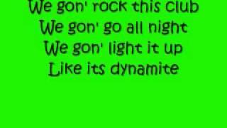 Dynamite-Taio Cruz lyrics