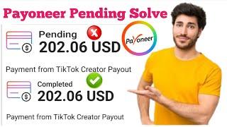 How to solve payoneer pending payment issue  payoneer upcoming issue  payoneer money pending