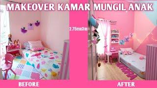 MAKEOVER KAMAR SEMPIT MAKEOVER KAMAR MUNGIL ANAK  ROOM MAKEOVER 2020