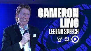 Hall of Fame  Cameron Ling named Club Legend