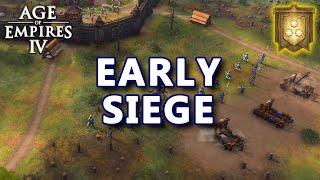 Art of War #4 - Early Siege GOLD - Age of Empires 4 Guide