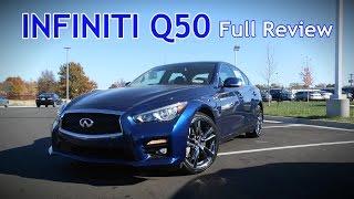 2017 Infiniti Q50 Full Review  2.0t 3.0t Sport Red Sport 400 & Hybrid