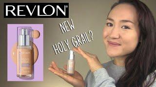 *NEW* Revlon Illuminance Skin Caring Foundation  Wear Test & Review