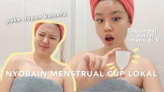 PAKE MENSTRUAL CUP MEREK INDONESIA Pengganti Pembalut Langsung Masukin Ke Vagina & Ecofriendly