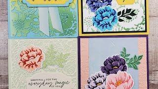 Two-Tone Flora Stampin Up  Class to Go