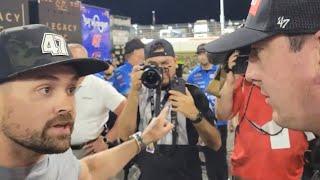 Ricky Stenhouse Jr. Punches Kyle Busch