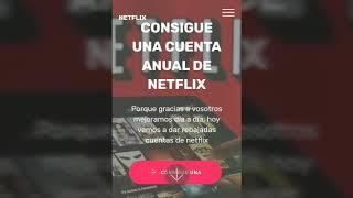 ¡¡Consigue una cuenta anual de Netflix