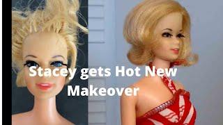 Vintage Weird Barbie doll Stacey gets a new Hot makeover