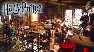 The Burrow ⋄ Weasleys House ASMR Harry Potter Ambience Multiple Rooms