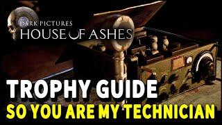 House of Ashes MERWIN FIX THE RADIO Guide So you are my technician Trophy  Achievement