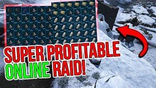 ONLINE ICE CAVE RAID  ARK Small Tribes Official PvP - ARK Survival Evolved