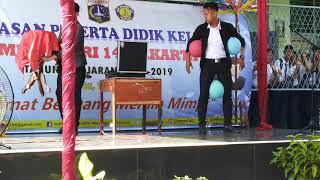 MAGIC SHOW hamam wica dan jalil @SMPN 146 Jakarta Part 3