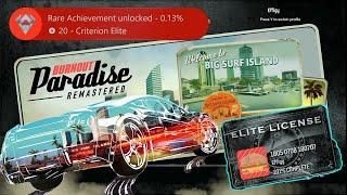 I Spent Over 50 Hours Getting Every Burnout Paradise Remastered Achievement... AGAIN