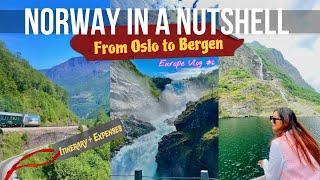 A 2024 Guide to #NORWAY IN A NUTSHELL tour  From Oslo to Bergen via Bus Train and Fjord Cruise ️