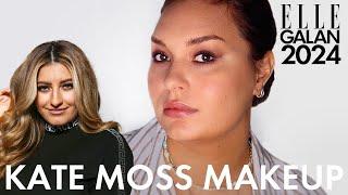 Så här får du till en Kate Moss-inspirerad makeup - Helle Shunnesson blir sminkad av Nora Kourkis