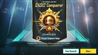 C4S12 CONQUEROR  IQOO NEO 7  OnePlus9R98T7T76T8N105GN100Nord5T  BGMI MONTAGE 