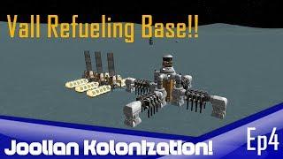 Ep4 - Joolian Kolonization Vall Refueling Base - KSP 1.3