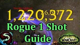 Ω Sativ  Subtlety Rogue 1 Shot Guide - Duels & World PvP Legion PvP 7.0.3
