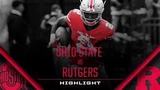 Ohio State Football Rutgers Highlight