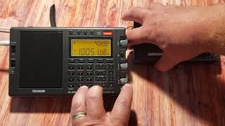 Tecsun PL 990x VS XHDATA D808 Gander Radio Aero Weather 10051 kHz USB Test