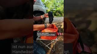 Die flexible Faltschüssel von Campya - für Wohnmobil Caravan Zelt Camping