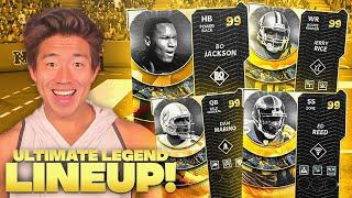 ALL ULTIMATE LEGEND LINEUP Most expensive team in the game..Madden 22