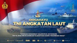  LIVE  UPACARA HUT KE-79 TNI ANGKATAN LAUT TAHUN 2024