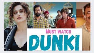 DUNKI Movie review  Quick Review  Shahrukh Khan