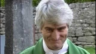 The late great Dermot Morgan as Father Ted.