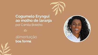 Cogumelo eryngui ao molho de laranja por Camila Botelho