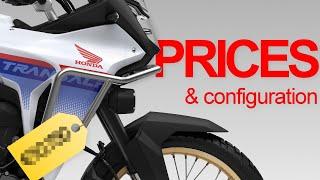 Honda TRANSALP 750 Prices & Final Configuration - Order Confirmed