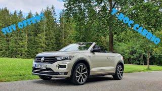 SUV offen fahren? 2020 VW T-ROC Cabriolet 150PS - Review Test Fahrbericht