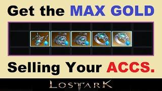 Get the *MAX GOLD* Selling YOUR ACCESSORIES.. in Lost Ark.. Auction House Pricing Guide