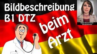 Bildbeschreibung B1 DTZ Beim Arzt