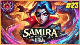 Samira Mid Lane Adventures #23  Hilarious Samira vs Syndra Match – Insane Fights & Outplays