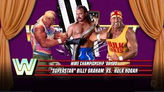 WWE 2K24  Superstar Billy Graham vs. Hulk Hogan  Special Referee Match  WWE Championship 88-98