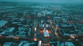 Longford town winter Dji mavic pro