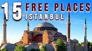 FREE PLACES TO VISIT IN ISTANBUL  ISTANBUL ON A BUDGET