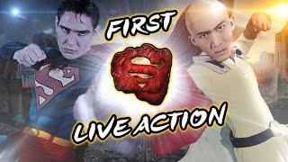 One Punch Man VS Superman in Real Life Live-Action