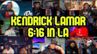 REACTORS GOING CRAZY  KENDRICK LAMAR - 616 in LA  UNCUT REACTION MASHUPCOMP