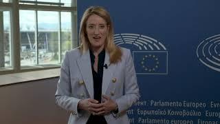 Message from President Metsola to the Erasmus Generation Meeting 2022